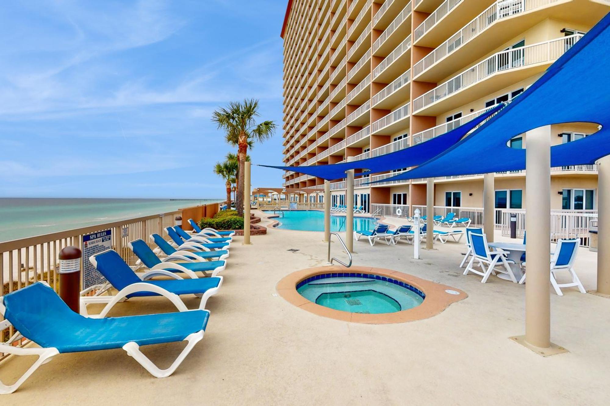 Sunrise Beach 1702 - Beachfront Condo Panama City Beach Extérieur photo